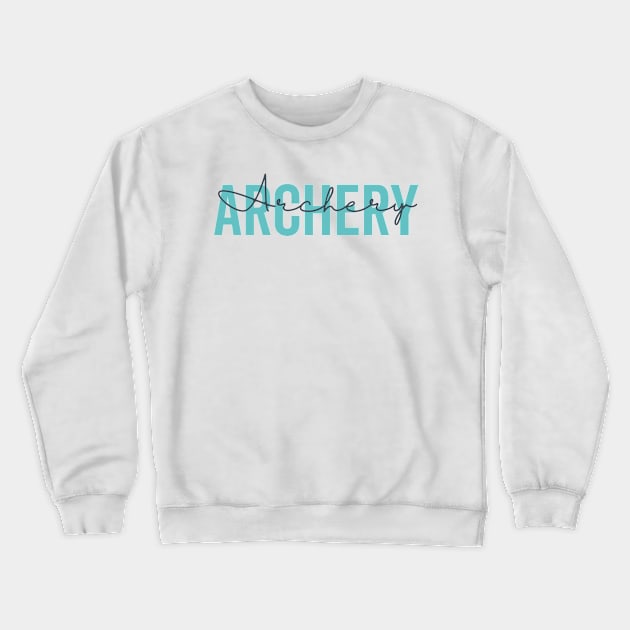 I like Archery on Archery Crewneck Sweatshirt by neodhlamini
